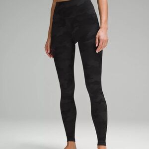 lululemon align camo leggings size 2